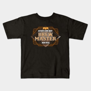 Brew Master Home Brew Craft Beer Kids T-Shirt